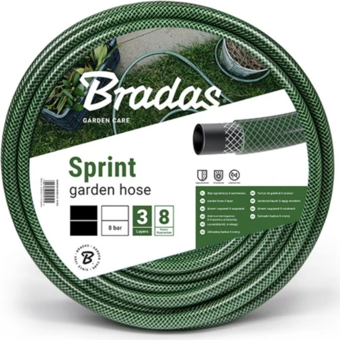 Bradas Sprint Gartenschlauch 3/4", 25m