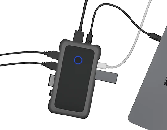 RaidSonic Icy Box IB-DK2108M-C, USB-C 3.1 [Buchse]