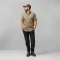Fjällräven Övik Air Stretch Hemd kurzarm suede brown (Herren) Vorschaubild