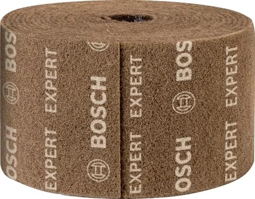 Bosch Professional EXPERT N880 Vlies Gewebeschleifblatt Sparrolle, 150mm x 10m, 1 Stück
