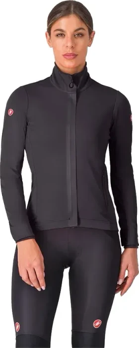 Castelli Alpha 150 Fahrradjacke light black/black (Damen)
