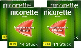 Kenvue Nicorette 15mg Transdermales Pflaster, 56 Stück (4x 14 Stück)