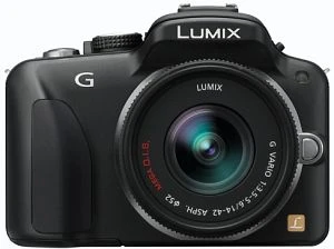 Panasonic Lumix DMC-G3 schwarz mit Objektiv Lumix G Vario 14-42mm 3.5-5.6 ASPH OIS