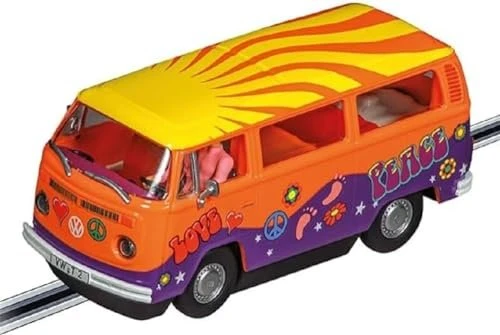 Carrera Digital 132 VW Bus T2b Peace and Love