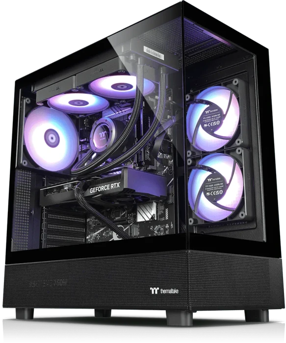 Thermaltake WaterFlow V270i, Black, Core i5-12600KF, 32GB RAM, 1TB SSD, GeForce RTX 4070 SUPER