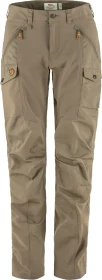 Fjällräven Nikka Curved Hose lang suede brown (Damen)