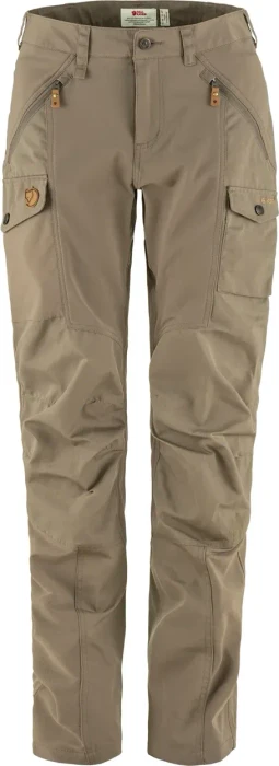 Fjällräven Nikka Curved Hose lang suede brown (Damen)