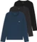 Hugo Boss Baumwolle Logo 3er-Pack Shirt langarm (Herren) Vorschaubild