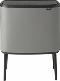 Brabantia Bo Touch Bin 34l mineral concrete grey
