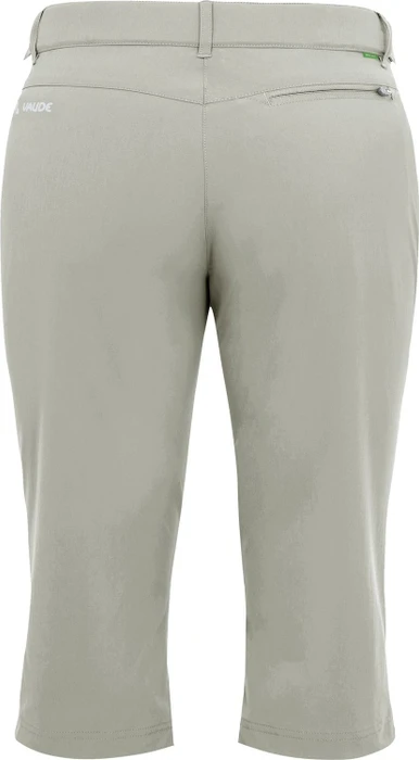 Vaude Farley Stretch Capri II Hose 3/4 silber (Damen)
