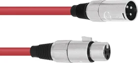Omnitronic XLR-Kabel rot 3.0m
