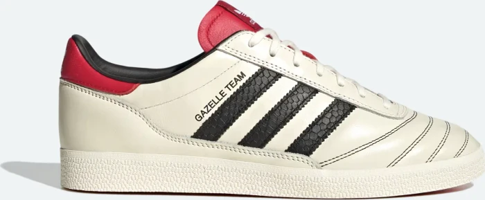 adidas Gazelle Team off white/core black/better scarlet (Herren)