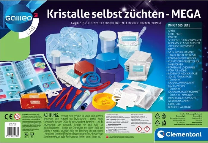 Clementoni Galileo Kristalle selbst züchten Mega