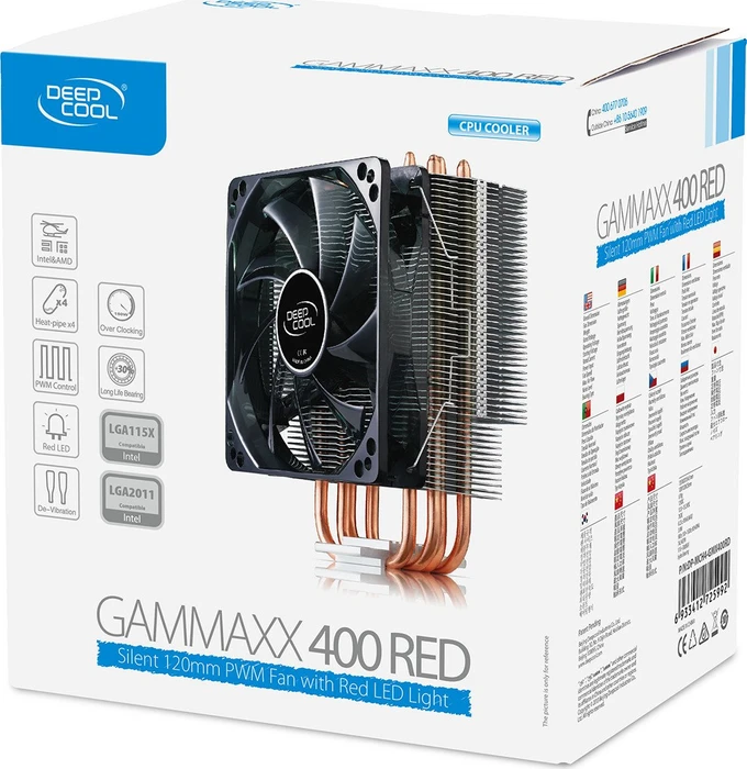 DeepCool Gammaxx 400 Red