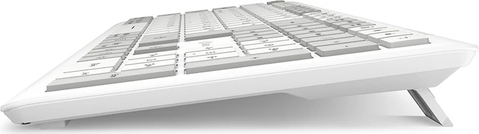 Sharkoon OfficePal K30W Wireless Keyboard, weiß, USB, DE
