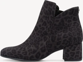 Tamaris Essentials Leder Stiefelette grey leopard (Damen)