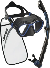Cressi Itaca Ultra Dry Trockenschnorchel schwarz