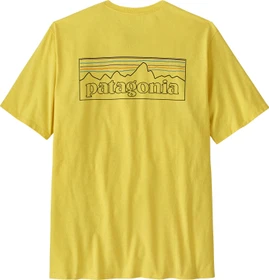 Patagonia P-6 Logo Responsibili-Tee T-Shirt kurzarm p-6 outline: lemon zest (Herren)