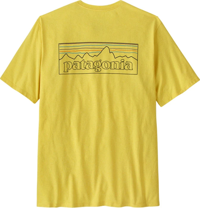 Patagonia P-6 Logo Responsibili-Tee T-Shirt kurzarm p-6 outline: lemon zest (Herren)