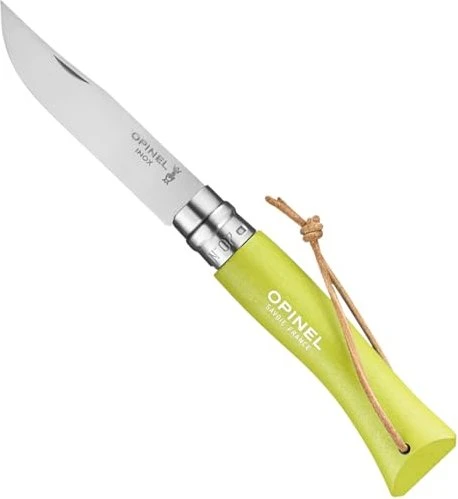 Opinel No. 7 Inox Taschenmesser baroudeur anise