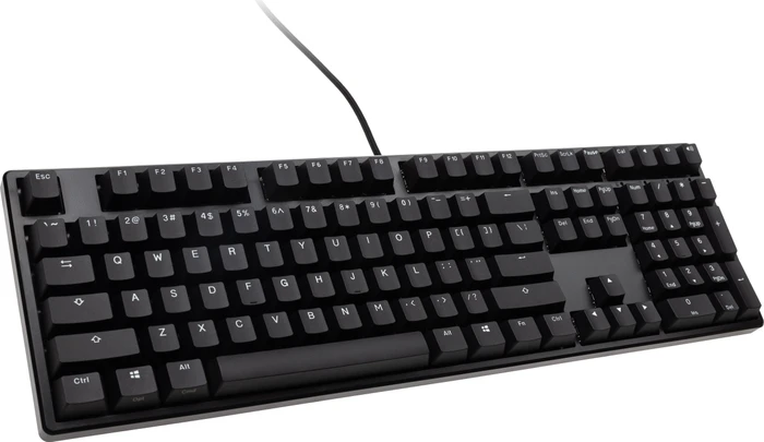 Ducky Origin Phantom Black, Retro schwarz, MX BLACK, USB, US