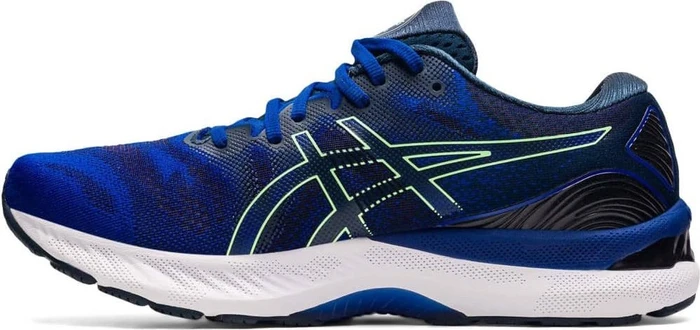 Asics Gel-Nimbus 23 monaco blue/bright lime (Herren)