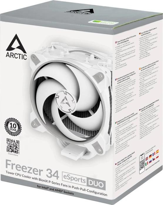 ARCTIC Freezer 34 eSports DUO weiß/grau