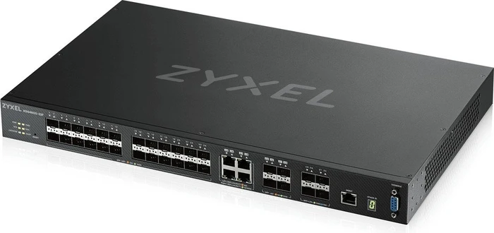 Zyxel XGS4600 Rackmount Gigabit Managed Switch, 24x SFP, 4x SFP+, 4x RJ-45/SFP
