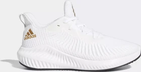 adidas Alphabounce+ cloud white/copper metallic/core black (Damen)