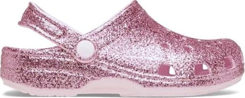 Crocs Classic Chunky Glitter Clog pink milk (Junior)