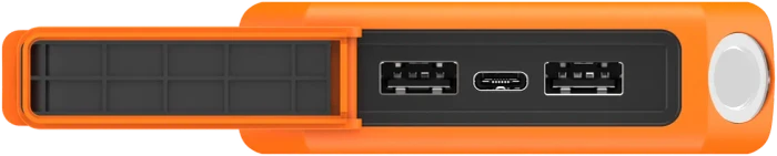Xtorm Xtreme Power Bank Rugged 10000 schwarz/orange