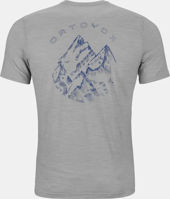 Ortovox 150 Cool Ballpen Funktionsshirt kurzarm iron grey blend (Herren)