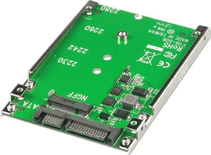 Lindy SATA 22-Pin auf M.2 Adapter, 2.5"
