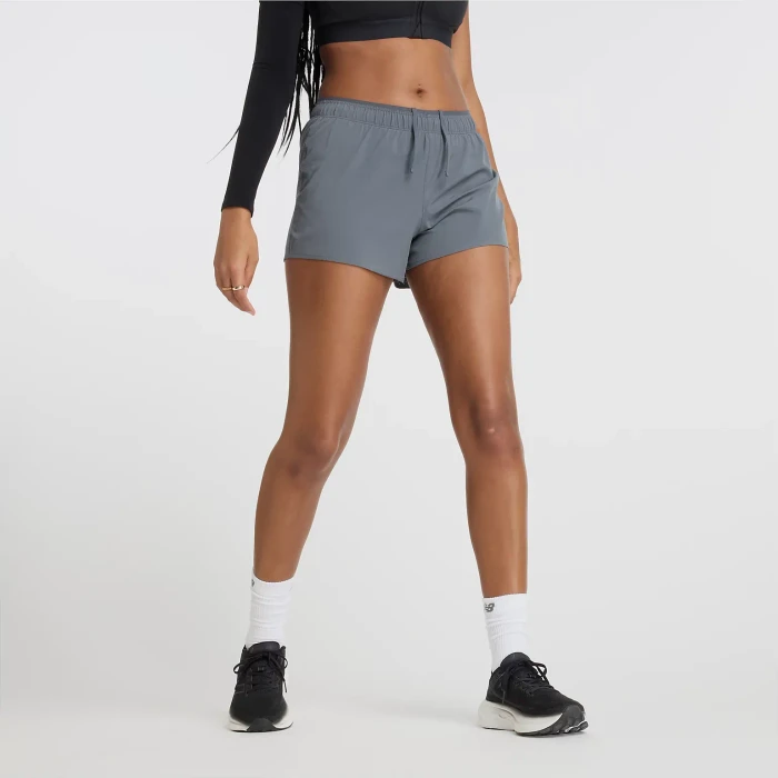 New Balance RC 8cm Laufhose kurz graphit (Damen)