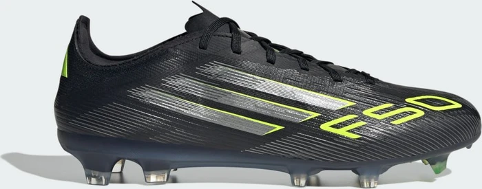adidas F50 Pro FG core black/iron metallic/lucid lemon