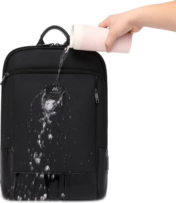 Misura Laptop- und tragbarer Monitor-Rucksack 10L, schwarz