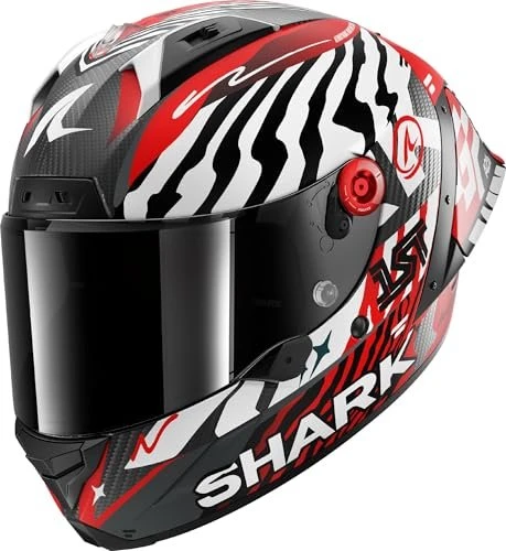 Shark Aeron GP FIM Racing #2 Speed-Fancy matt schwarz/weiß/rot