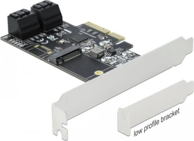 DeLOCK 4x SATA, 1x M.2 SATA, PCIe 3.0 x4 (90396)