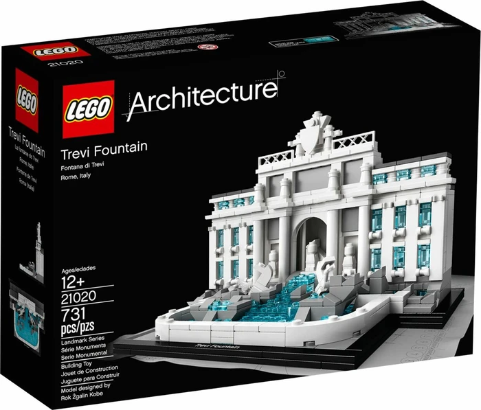LEGO Architecture - Der Trevi Brunnen