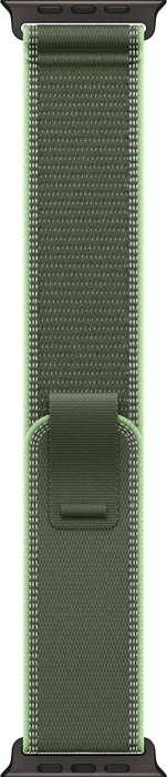 Apple Trail Loop S/M für Apple Watch Ultra (49mm) grün/neon/titan schwarz