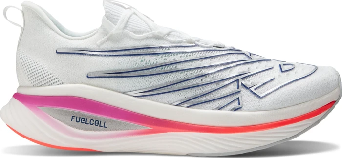 New Balance FuelCell SuperComp Elite v3 white/victory blue (Herren)