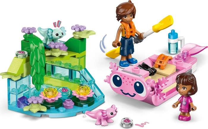 LEGO Friends - Axolotl-Abenteuerboot