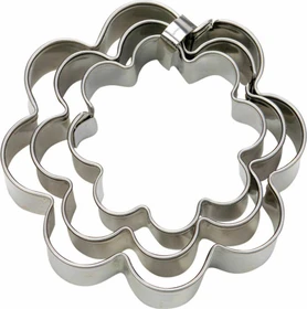 Städter Terrassen-Ausstecher Blume Set, 3-tlg.
