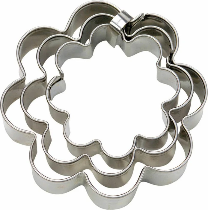 Städter Terrassen-Ausstecher Blume Set, 3-tlg.