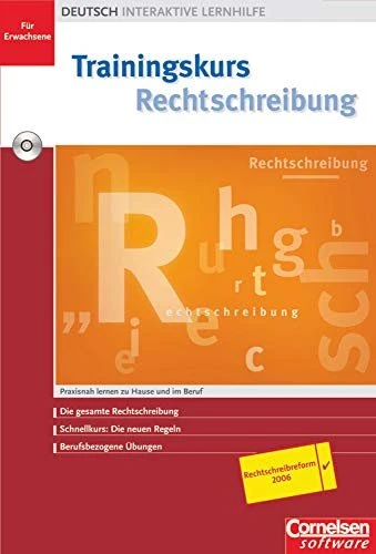 Cornelsen Trainingskurs neue Rechtschreibung (deutsch) (PC)