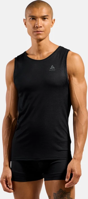 Odlo Active F-Dry Light Funktionsshirt ärmellos schwarz (Herren)