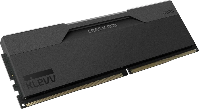 Klevv Cras V RGB Obsidian Black UDIMM 32GB Kit, DDR5-6000, CL30-38-38-78