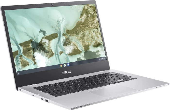 ASUS Chromebook CX1400CNA-BV0170, Transparent Silver, Celeron N3350, 8GB RAM, 64GB Flash, DE