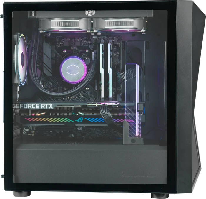 Cooler Master CMP 320, schwarz, Glasfenster