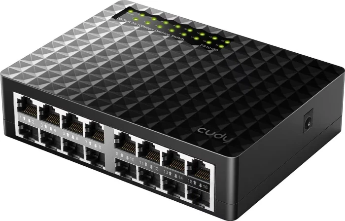 Cudy FS10 Desktop Switch, 16x RJ-45